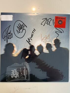 The Head and the Heart SIGNED LP Exclusive Clear Lens Vinyl AUTOGRAPHED